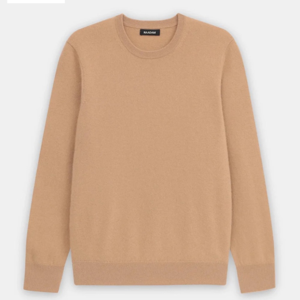 NAADAM Cashmere Sweater in Beige